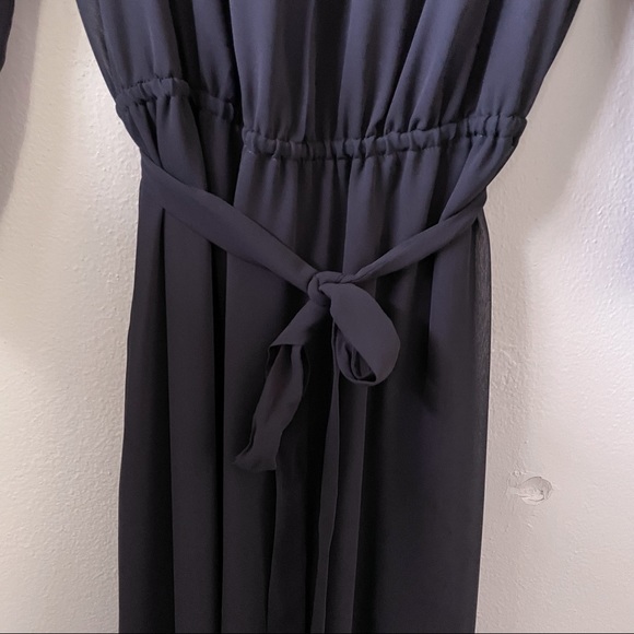 Express Sheer Formal Maxi Dress with Mini Slip - Picture 8 of 15